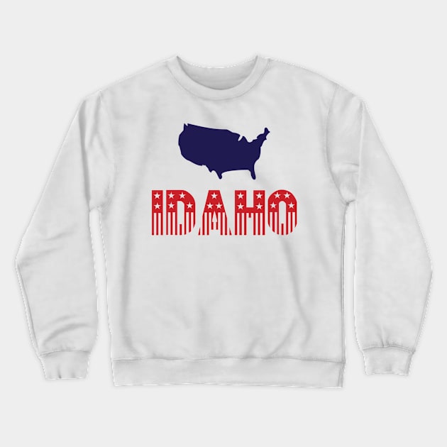 4th of july Crewneck Sweatshirt by Pinkfeathers